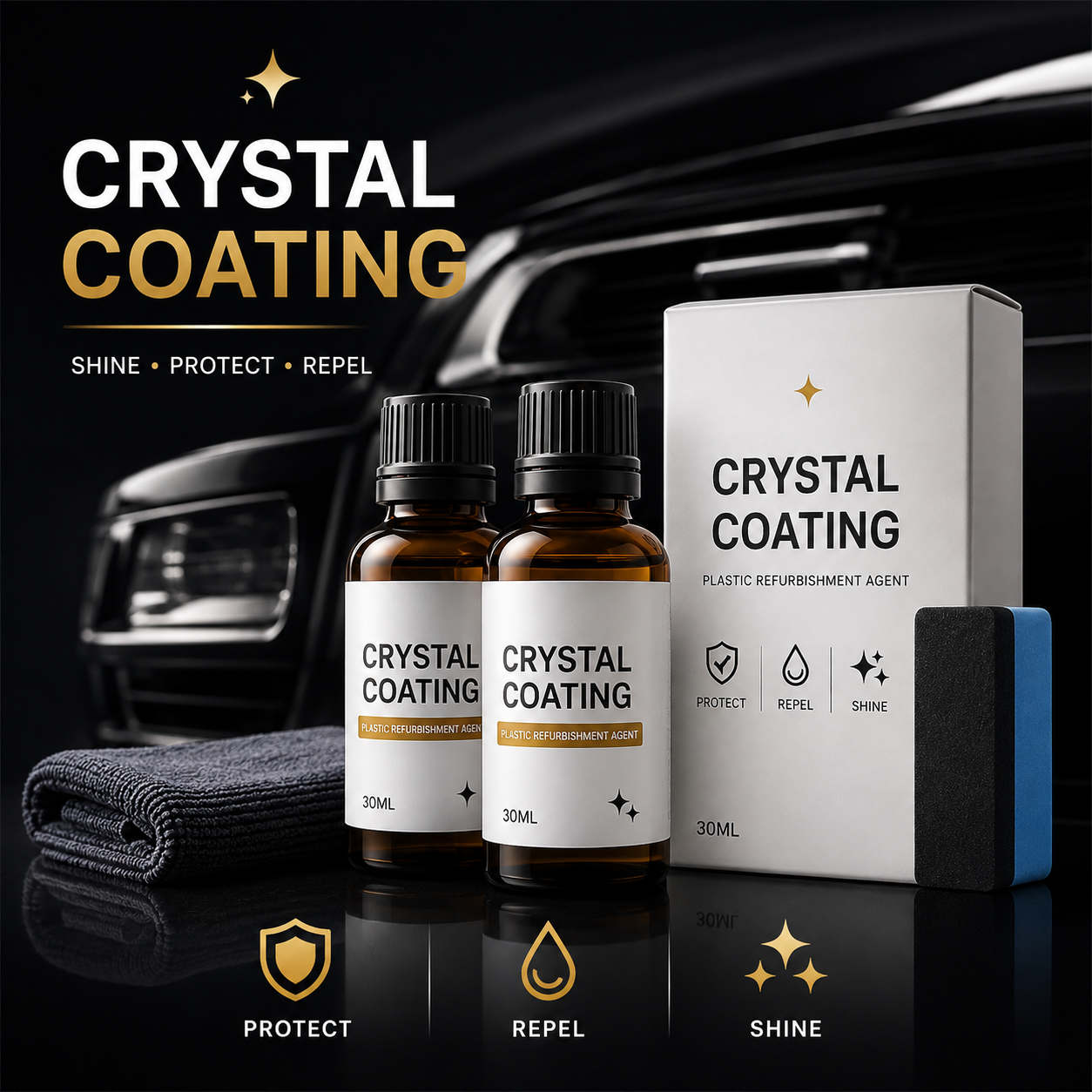 Crystal Coating Polish (ملمّع الطلاء الكريستالي)